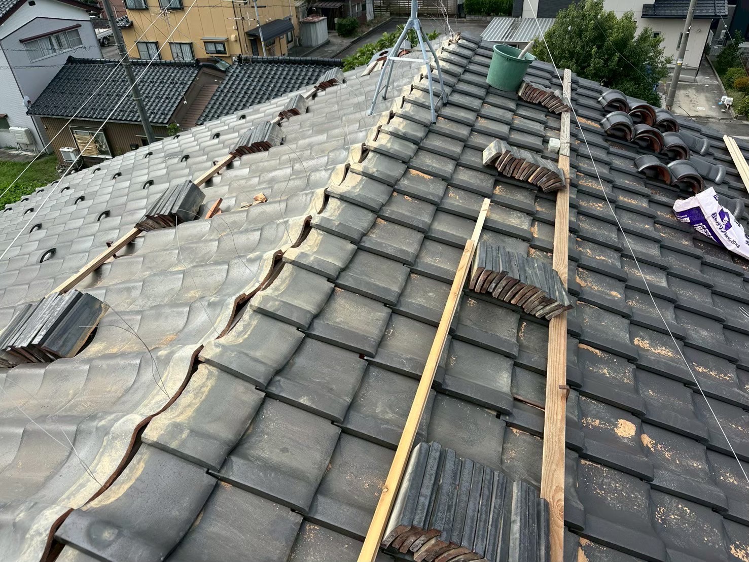 棟積み直し工事 before